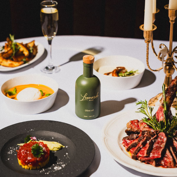 Upscale Italian dining room