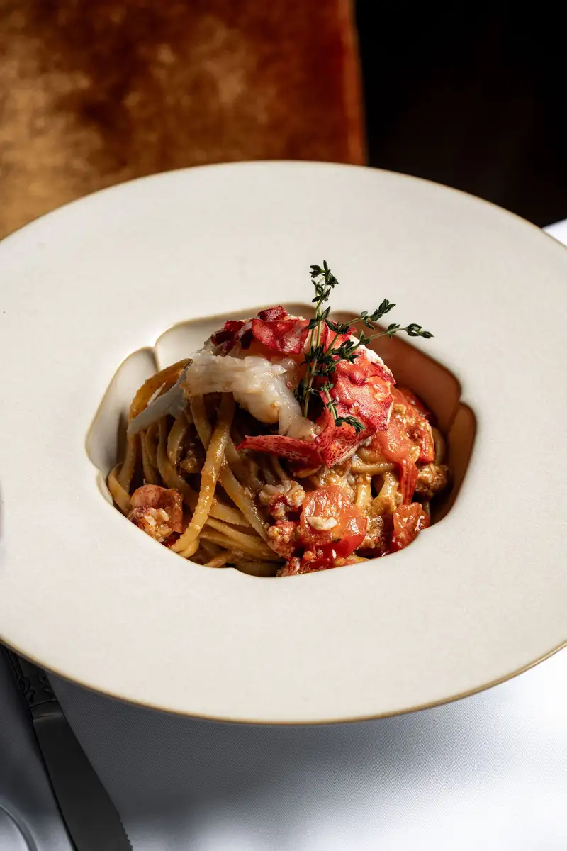 Plated course at Leonardo